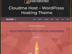 Cloudme Host WordPress Hosting Theme Free Download