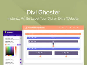 Divi Ghoster White Label Plugin Free Download [v5.0.49]