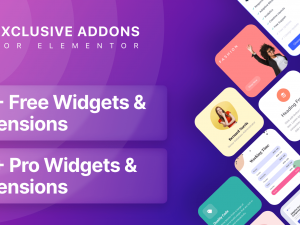 Exclusive Addons for Elementor Free Download [v1.5.3]