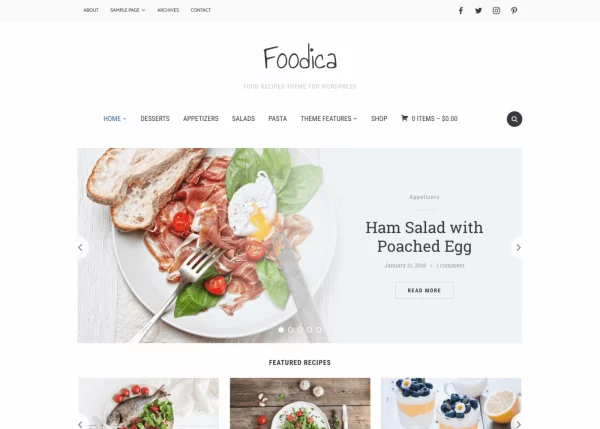 foodica theme free download v4 0 0 wpzoom 2