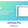 [GPL] Free Download weForms Pro Plugin v1.3.14