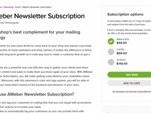 [GPL] Free Download WooCommerce Newsletter Subscription Extension v3.0.0