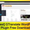 GTranslate WordPress Plugin Free Download [v2.8.54]