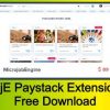 MjE Paystack Extension Free Download