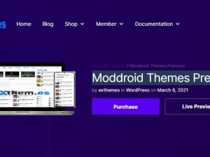 Moddroid Theme Free Download v7.0 [Moddroid Theme Nulled]