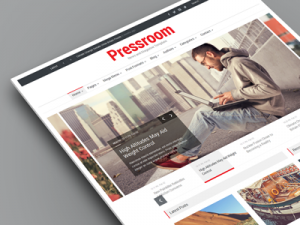 Pressroom – News and Magazine WordPress Theme Free Download