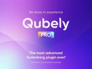 Qubely Pro Plugin Free Download [v1.4.2]