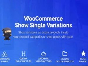 WooCommerce Show Variations as Single Products Free Download [v1.3.9]