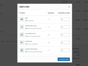 WooCommerce Split Orders Free Download [v1.6.7]