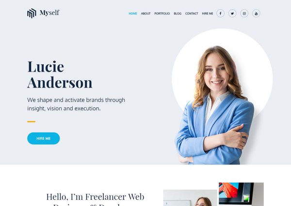 writing personal blog wordpress theme free download 2